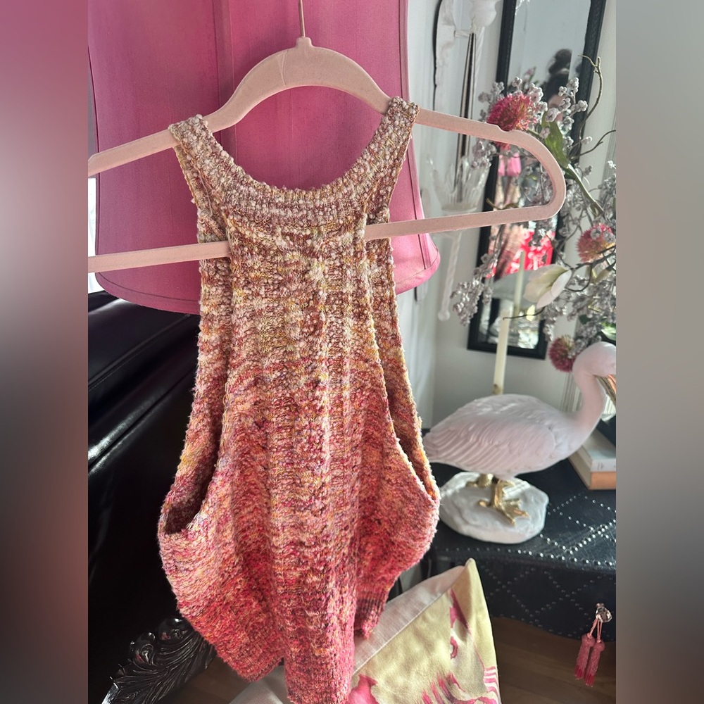 NWT Anthropologie Pilcro Cable Knit Halter Sweater $128 MSRP - Picture 6 of 12